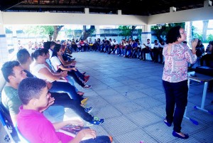 Curso- de -Psicologia- do -Cesmac -realiza- ação -em -escola- do- Cepa- 15