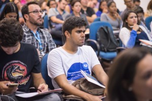 Curso- de- Jornalismo- do- Cesmac- lotou- auditório- do- Campus- IV- 24