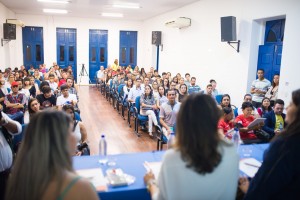 Curso- de- Jornalismo- do- Cesmac- lotou- auditório- do- Campus- IV- 24