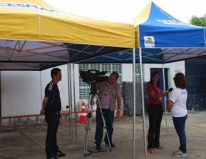 Mobilização no combate ao Aedes Aegypti movimenta ruas do Farol - Cesmac  07