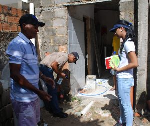 Mobilização no combate ao Aedes Aegypti movimenta ruas do Farol - Cesmac  07