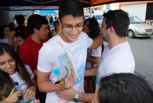 Estudantes do Primeiro Período de Medicina recepcionam os candidatos 10