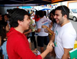 Estudantes do Primeiro Período de Medicina recepcionam os candidatos 10