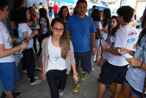 Estudantes do Primeiro Período de Medicina recepcionam os candidatos 10