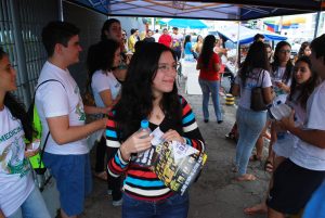 Estudantes do Primeiro Período de Medicina recepcionam os candidatos 10