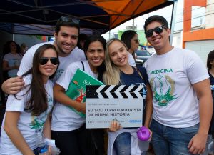 Estudantes do Primeiro Período de Medicina recepcionam os candidatos 10