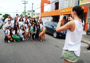 Estudantes do Primeiro Período de Medicina recepcionam os candidatos 10