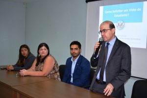 Vice-Cônsul dos EUA visita Cesmac 47