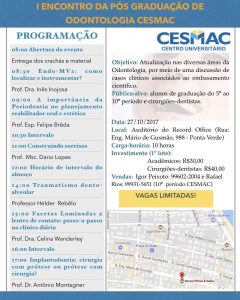 i-encontro-da-pos-graduacao-de-odontologia-cesmac-1