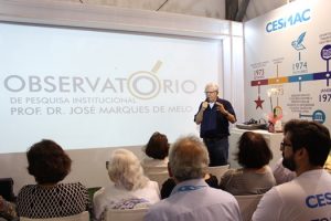 Lançamento-do- Observatório- de- Pesquisa -Institucional -do- CESMAC- na- SBPC-(01)