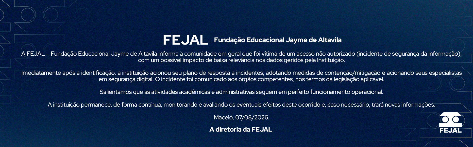 COMUNICADO