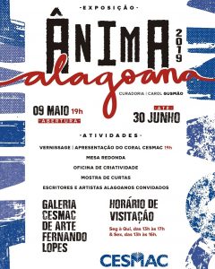 Cortada_Exposição Ânima Alagoana - Galeria CESMAC_ Maio 2019