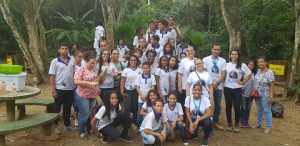 Turma- do- Mestrado -Profissional- Análise- de- Sistemas- Ambientais- acompanha- alunos -de- escola- estadual- em- visita- ao- Parque- Municipal- de- Maceió-Cesmac (4)