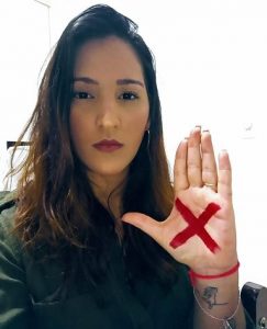 Núcleo- de- Apoio -Psicopedagógico- do- CESMAC- apoia- a- Campanha- Sinal- Vermelho- para- a- Violência -Doméstica-...