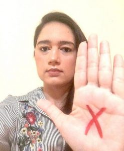 Núcleo- de- Apoio -Psicopedagógico- do- CESMAC- apoia- a- Campanha- Sinal- Vermelho- para- a- Violência -Doméstica-...