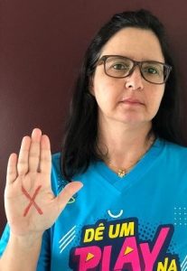 Núcleo- de- Apoio -Psicopedagógico- do- CESMAC- apoia- a- Campanha- Sinal- Vermelho- para- a- Violência -Doméstica-...