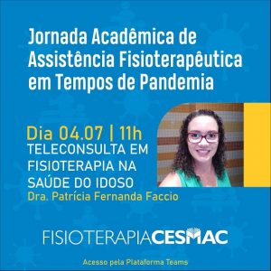 Jornada- Acadêmica- de -FISIO-CESMAC-Pandemia