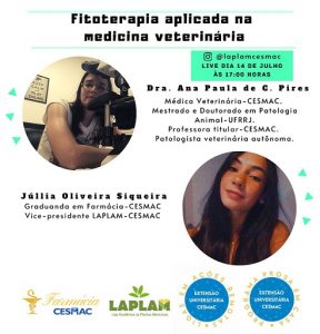 Jornada- de -Lives- do- Curso- de -Farmácia- do- CESMAC- e- da- Liga- Acadêmica- de- Plantas- Medicinais -LAPLAM- (13)...