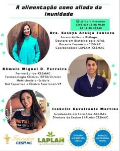 Jornada- de -Lives- do- Curso- de -Farmácia- do- CESMAC- e- da- Liga- Acadêmica- de- Plantas- Medicinais -LAPLAM- (13)...