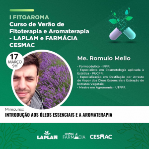 LAPLAM- e -Farmácia- Cesmac -promovem- I -Curso- de- Verão -de- Fitoterapia- e- Aromaterapia-(8)