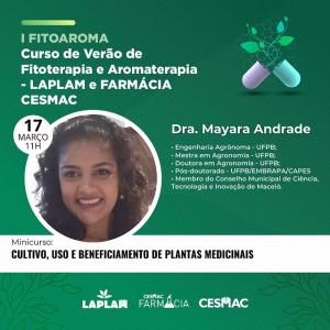 LAPLAM- e -Farmácia- Cesmac -promovem- I -Curso- de- Verão -de- Fitoterapia- e- Aromaterapia-(8)