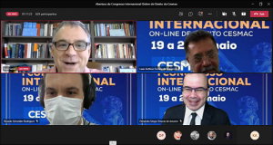 Abertura- do- I- Congresso- Internacional -On-Line- de- Direito- Cesmac-recebe- Prof- Dr- Ingo -Sarlet- da- PUCRS-(16)