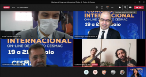 Abertura- do- I- Congresso- Internacional -On-Line- de- Direito- Cesmac-recebe- Prof- Dr- Ingo -Sarlet- da- PUCRS-(16)
