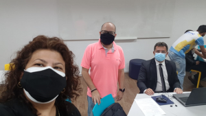 Vice-Reitor- do -Cesmac- visita- bastidores- do- I- Congresso- Internacional -On-Line- de -Direito- da- Instituição-(9)
