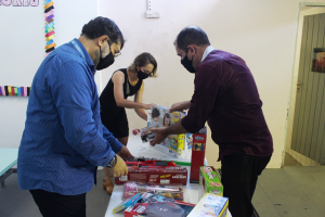CBIOSS- Cesmac- entrega- doações- recebidas- de- premiação- no- concurso- Coleta- de- Brinquedos- Recicláveis- ao- Projeto- Crescer- (21)