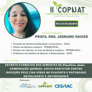 II- Congresso -Internacional- de- Produtos -Naturais -debate- Saúde- e- Ciência -em- Tempos -de -Pandemia -Cesmac_(01)......