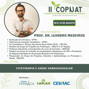 II- Congresso -Internacional- de- Produtos -Naturais -debate- Saúde- e- Ciência -em- Tempos -de -Pandemia -Cesmac_(01)......
