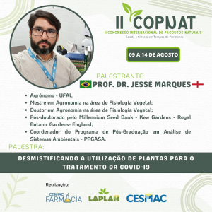 II- Congresso -Internacional- de- Produtos -Naturais -debate- Saúde- e- Ciência -em- Tempos -de -Pandemia -Cesmac_(01)......