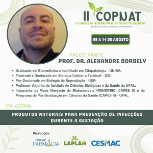 II- Congresso -Internacional- de- Produtos -Naturais -debate- Saúde- e- Ciência -em- Tempos -de -Pandemia -Cesmac_(01)......