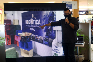 Cesmac- destaca- Farmácia- e- Robótica- na- programação -da- Feira- de- Profissões- do- Shopping -Pátio- (01)10