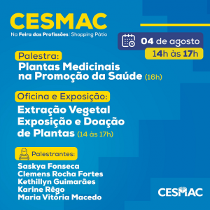 Cursos- de- Farmácia- e- Fisioterapia- do- Cesmac- realizam- programação- na- Feira- de- Profissões- do- Shopping- Pátio- Maceió-(12) .....