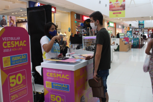 Cursos- de- Farmácia- e- Fisioterapia- do- Cesmac- realizam- programação- na- Feira- de- Profissões- do- Shopping- Pátio- Maceió-(12) .....