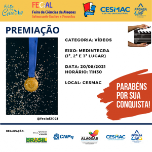 FECiAL- conclui- ações- 2021.1 -com- premiação -dos- destaques- em- evento -híbrido-
