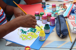 Projeto- Integrador- Extensionista- do- Cesmac- pintando- o -sete- com- amor- e- alegria- na- Comunidade -Nosso- Lar-