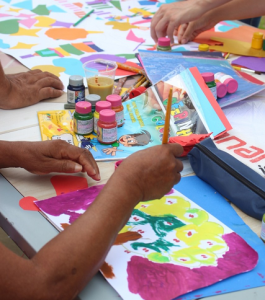 Projeto- Integrador- Extensionista- do- Cesmac- pintando- o -sete- com- amor- e- alegria- na- Comunidade -Nosso- Lar-
