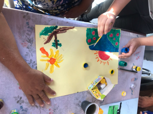 Projeto- Integrador- Extensionista- do- Cesmac- pintando- o -sete- com- amor- e- alegria- na- Comunidade -Nosso- Lar-