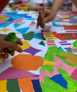 Projeto- Integrador- Extensionista- do- Cesmac- pintando- o -sete- com- amor- e- alegria- na- Comunidade -Nosso- Lar-