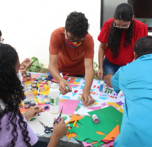 Projeto- Integrador- Extensionista- do- Cesmac- pintando- o -sete- com- amor- e- alegria- na- Comunidade -Nosso- Lar-