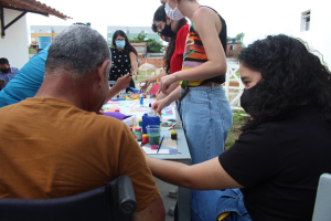 Projeto- Integrador- Extensionista- do- Cesmac- pintando- o -sete- com- amor- e- alegria- na- Comunidade -Nosso- Lar-