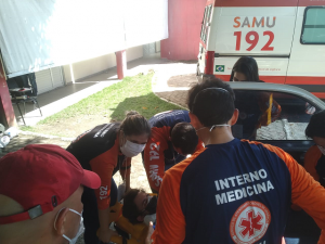 Acadêmicos- de- Medicina- Cesmac -participam- de -acolhimento- para- estágio- no- SAMU- (38)....