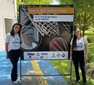 Acadêmicos- de- Fisioterapia- do- Cesmac- participam- de- prática- em- Campeonato- de- Basquete-(01) ....