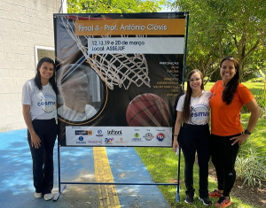 Acadêmicos- de- Fisioterapia- do- Cesmac- participam- de- prática- em- Campeonato- de- Basquete-(01) ....