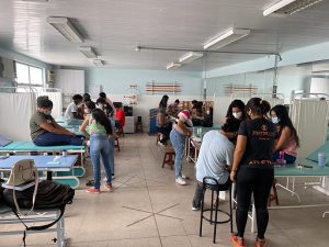 Acadêmicos- de- Fisioterapia- do- Cesmac- participam- de- prática- em- Campeonato- de- Basquete-(01) ....