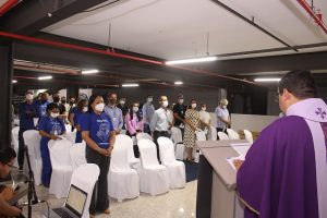 Celebração- de- Missa- marca- início- das -atividades- dos- 25- anos- do- curso -de -Engenharia -Civil- do- Cesmac- (26)