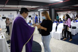 Celebração- de- Missa- marca- início- das -atividades- dos- 25- anos- do- curso -de -Engenharia -Civil- do- Cesmac- (26)