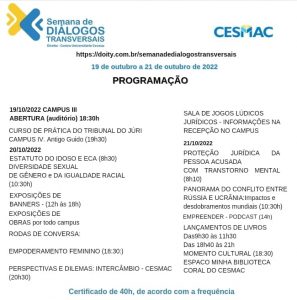 Curso- de- Direito- do- Cesmac -realiza -Semana- dos- Diálogos- Transversais-(17)